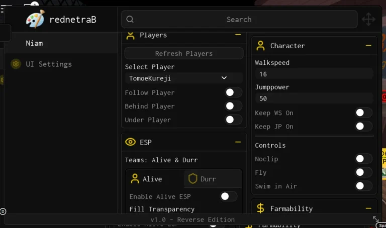 RednetraB – MurDurr Script