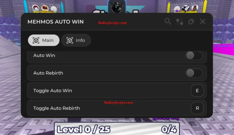 MEHMOS +1 Muscle Per Step Script – Auto Win, Rebirth [NoKey]