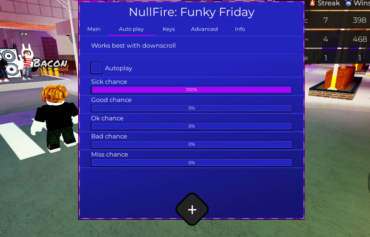 NullFire – Funky Friday Script – No Key, AutoPlay, Skins
