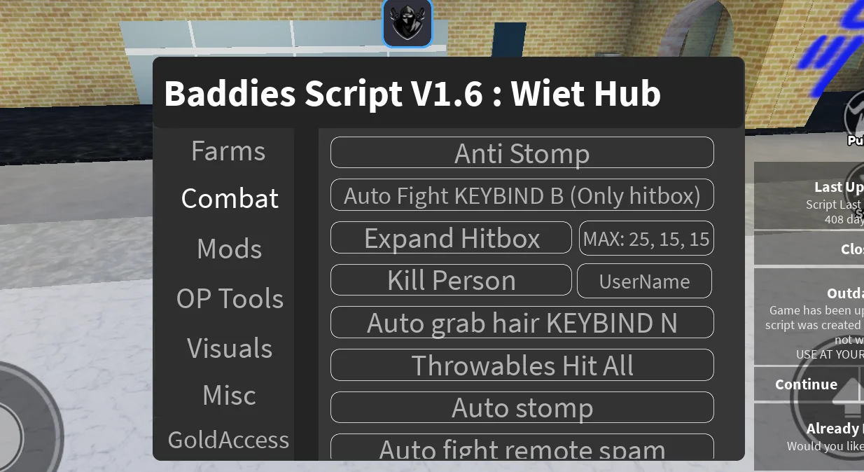Wiet Hub – Baddies Script [NO KEY, Auto Farming]