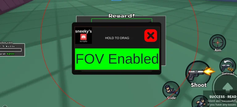 Sneeky’s – [FPS] Recoil Script – NO KEY, FOV Circle, Shoot