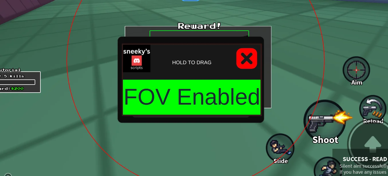 Sneeky’s – [FPS] Recoil Script – NO KEY, FOV Circle, Shoot