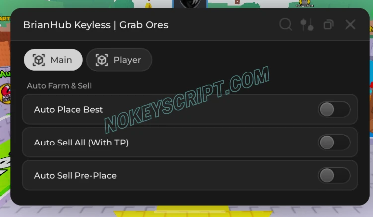 Grab Ores Script – No Key, Best Place, Auto Collect, Fly