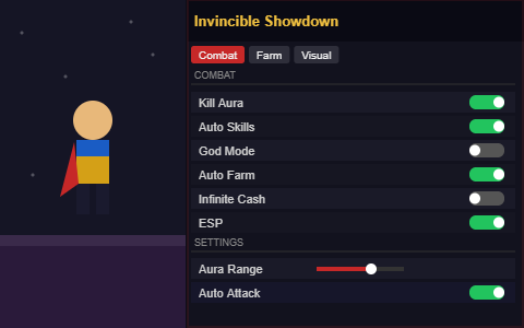 Invincible Showdown Script [Script Request]