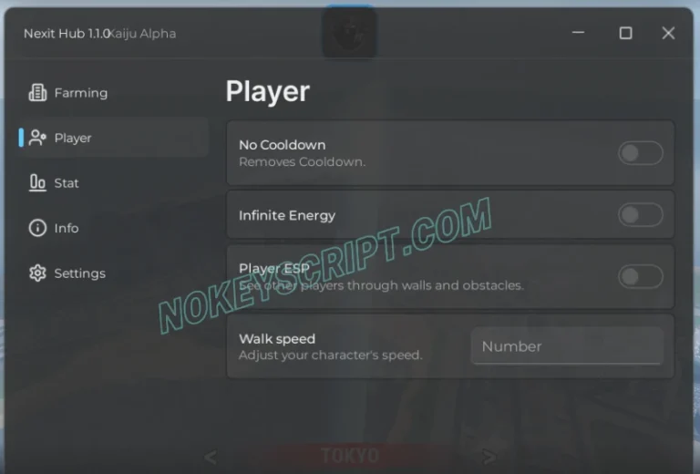 NEXIT – Kaiju Alpha Script – No Key, INF Energy, Auto farm