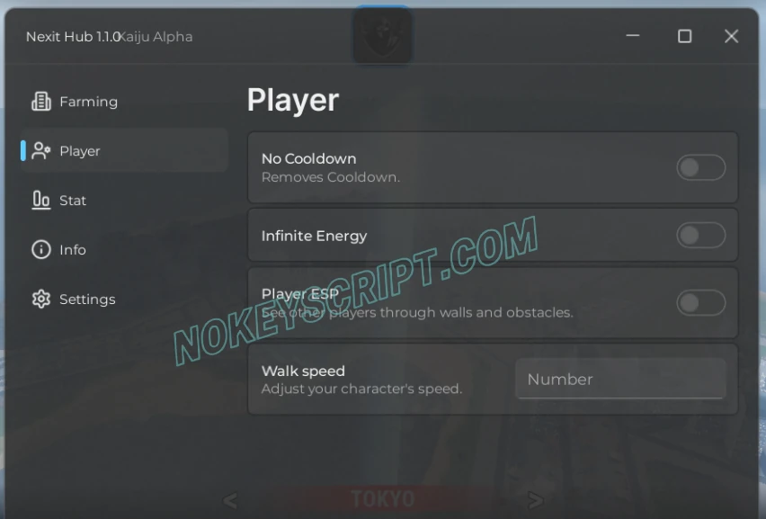 NEXIT – Kaiju Alpha Script – No Key, INF Energy, Auto farm