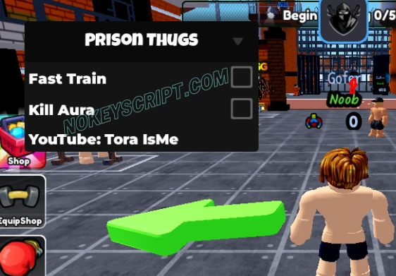 Prison Thugs Script ToraIsme [No Key] – Fast Train, Kill