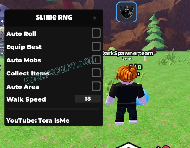 Slime RNG Script Tora ISME – [No Key] Auto Farm, Roll, Mobs