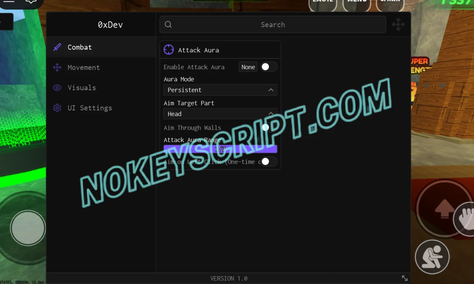 Untitled Fling Game Script 0xDev [No Key] – Auto Farm, Attack Aura
