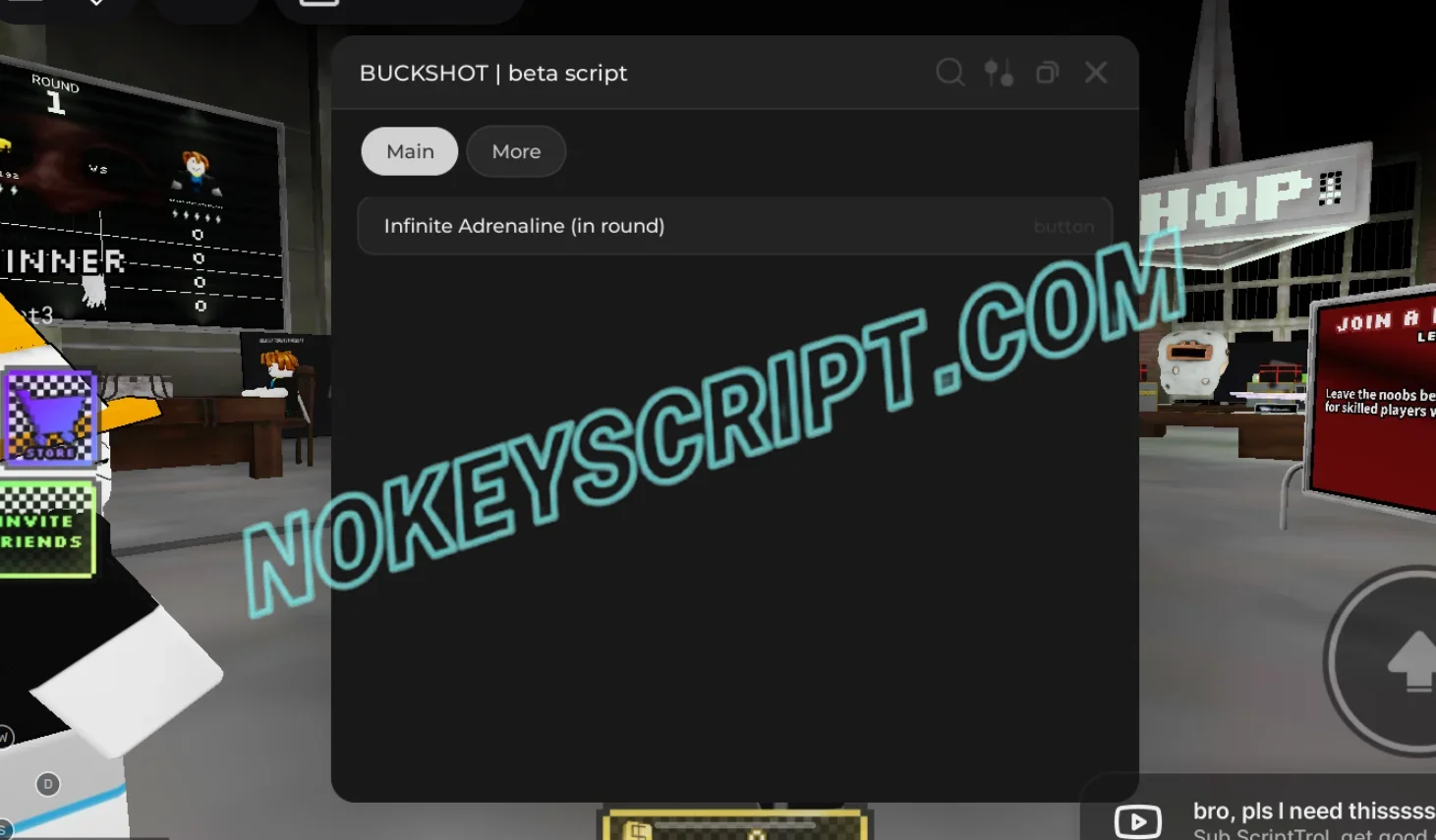 BUCKSHOT Beta Script [No Key] – Infinite Adrenaline