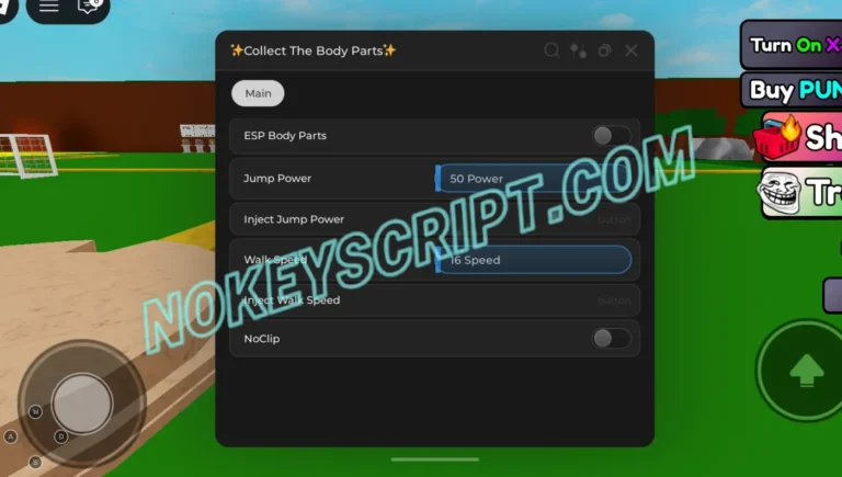 Collect The Body Parts Script NO Key – ESP Body Parts
