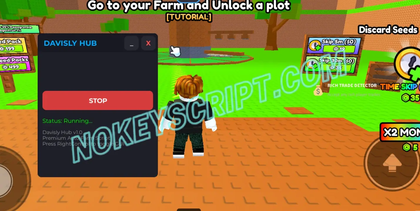 Build A Ring Farm Script Davisly Hub [No Key] – Auto Farm