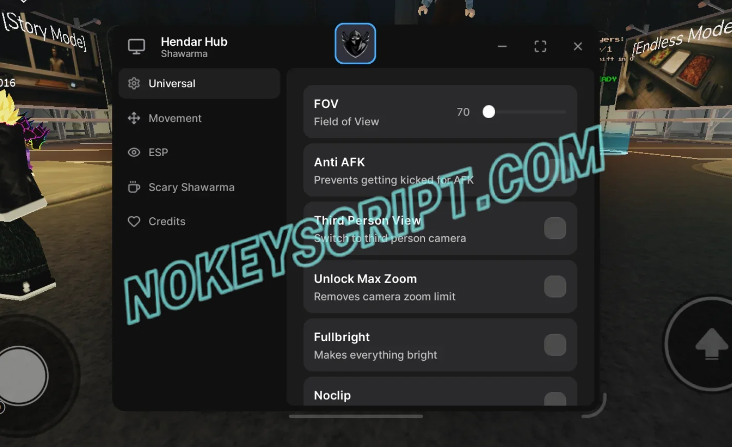 Scary Shawarma Kiosk: the ANOMALY Script Hender Hub – NO KEY