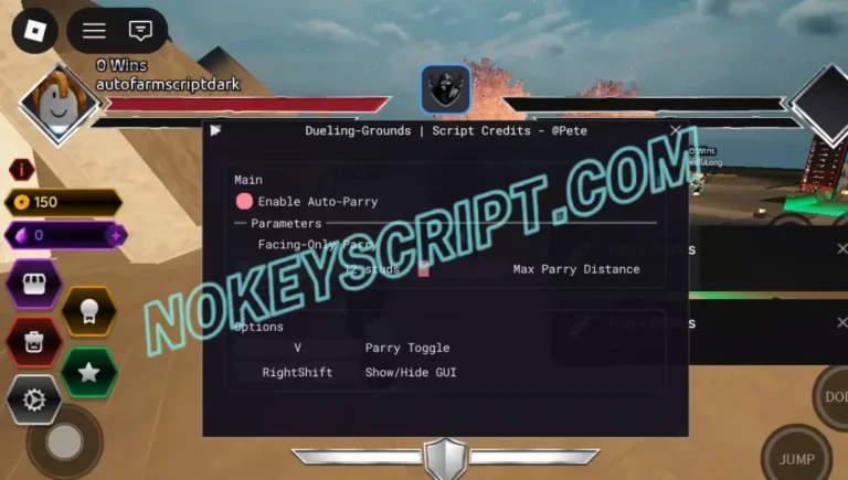 Dueling Grounds Script Pete [No Key] – Auto Parry