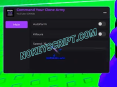 ⚔️ Command Your Clone Army Script S0ftkillz – Auto Farm,Kill