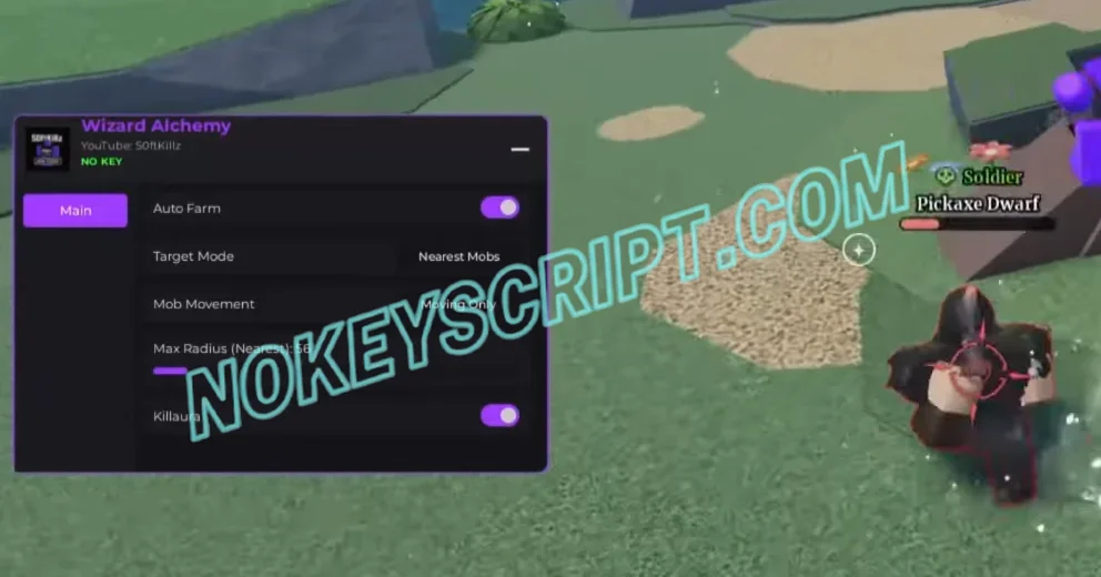 Wizard Alchemy Script Soft Killz – Auto Farm, Kill Aura