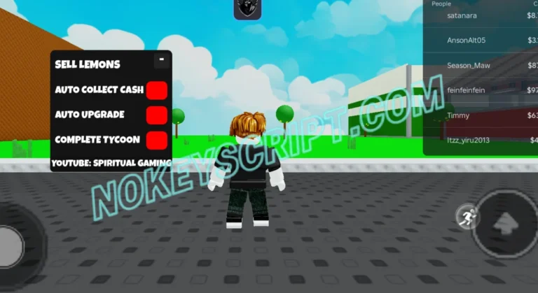 Sell Lemons Script Spiritual Gaming –  Auto (Tycoon, Collect)
