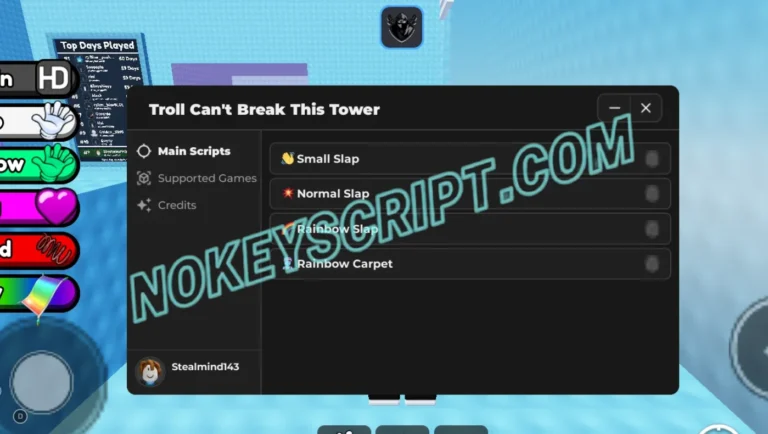 Trolls Can’t Break This Tower Script Albiola Hub [NO KEY]