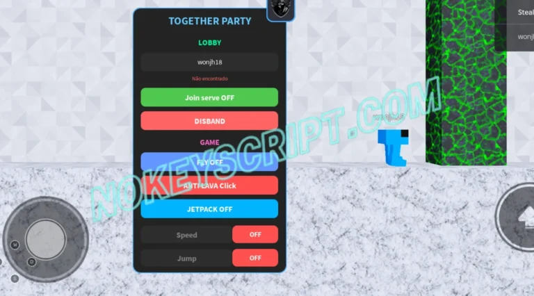 Together Party Script Roblox [Keyless] – Server, Anti Lava