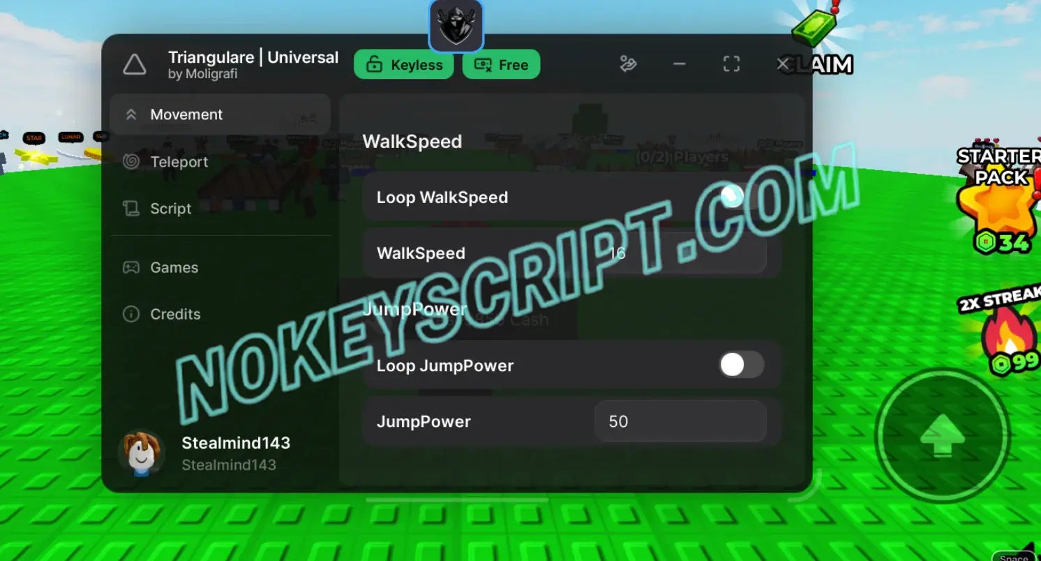 🍪 Roll Your Cookie Script Triangulare Hub – [Keyless]
