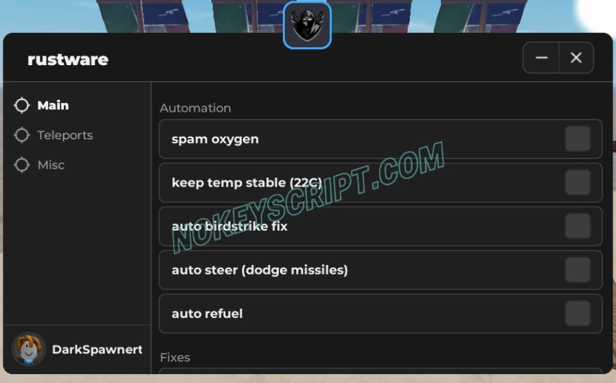 Rusty Rafts Script Rustware [No Key] – Spam Oxygen, Refuel