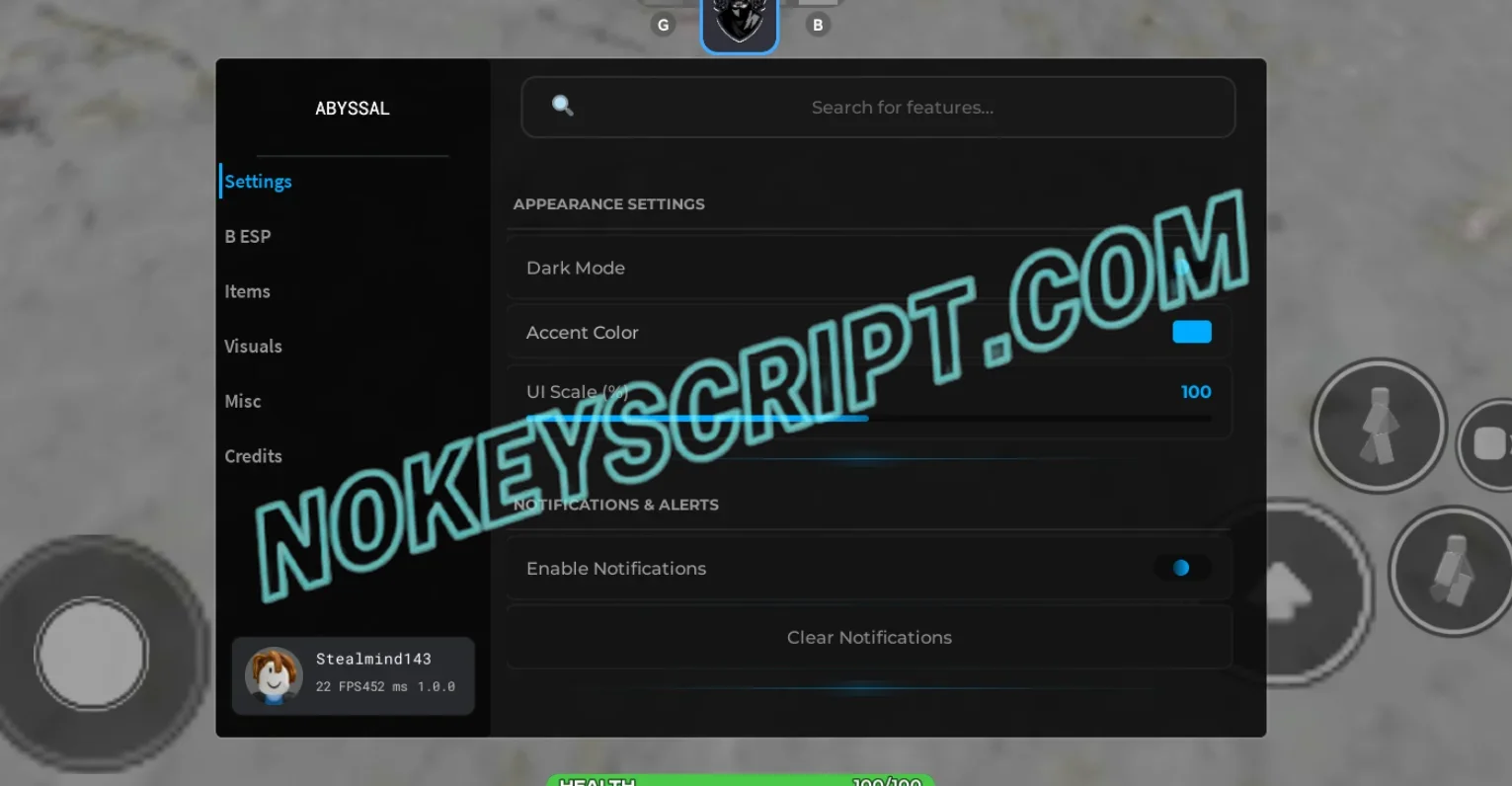 3008 Script ABYSSAL [No Key] –  ESP, Auto Return