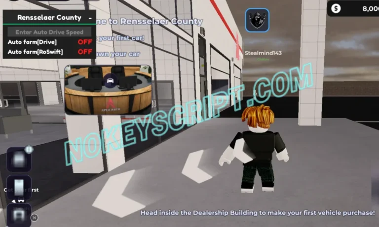 Rensselaer County Script – Auto Drive Speed, Auto Farm