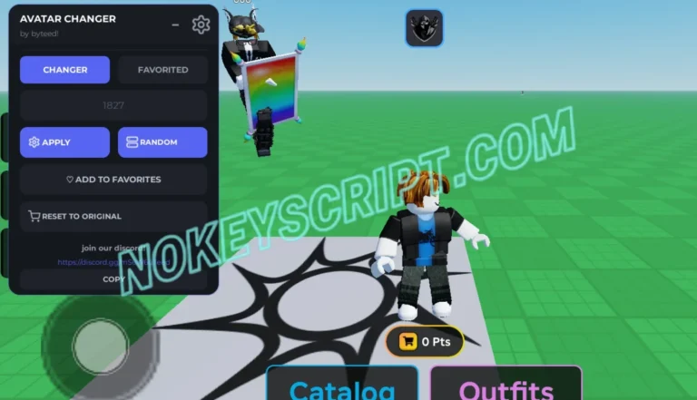 My Avatar Script Avatar Changer NO – KEY