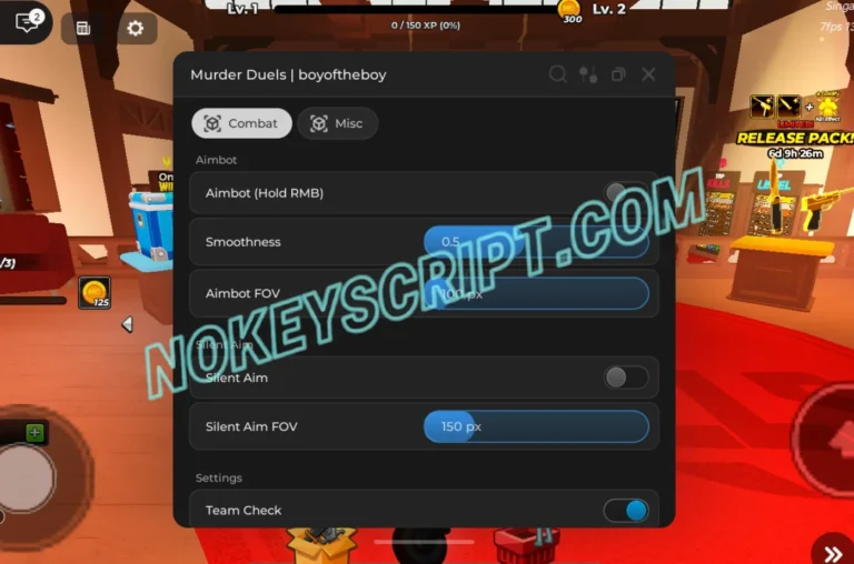 Murder Duels Script Boy Of The Boy [NO KEY] – Silent Aim
