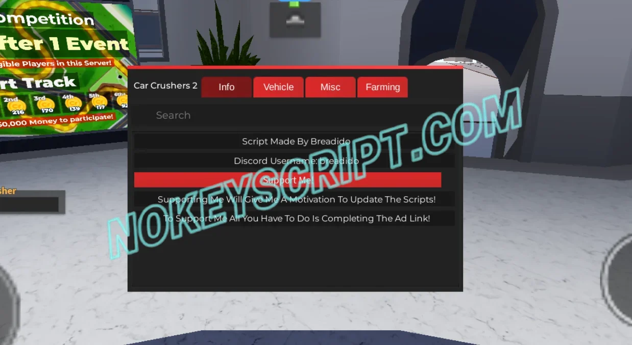 Car Crushers 2 – Physics Simulation Script Breadido [No Key]