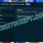+1 Speed Butter Escape Script Cyrus Hub [No Key] – Teleport
