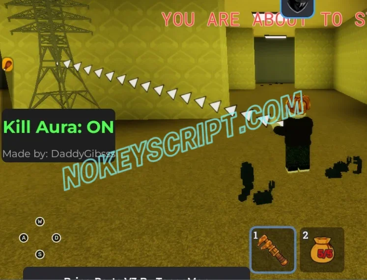 Survive the Backrooms Script DaddyGibsss [No Key] – Auto Kill