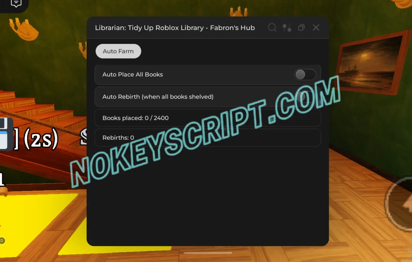 Librarian: Tidy Up Roblox Library Script Fabron’s Hub – NO KEY