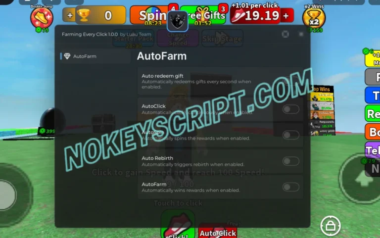 Speed Clicker Script Farming Every Click [No Key] – Auto Click