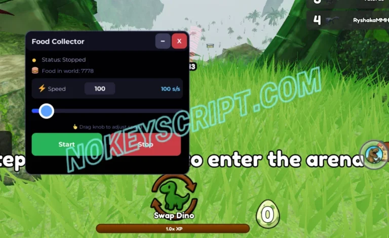 Be Dino 🦖 – Jurassic Dinosaur Simulation Script Food Collector [NO KEY]