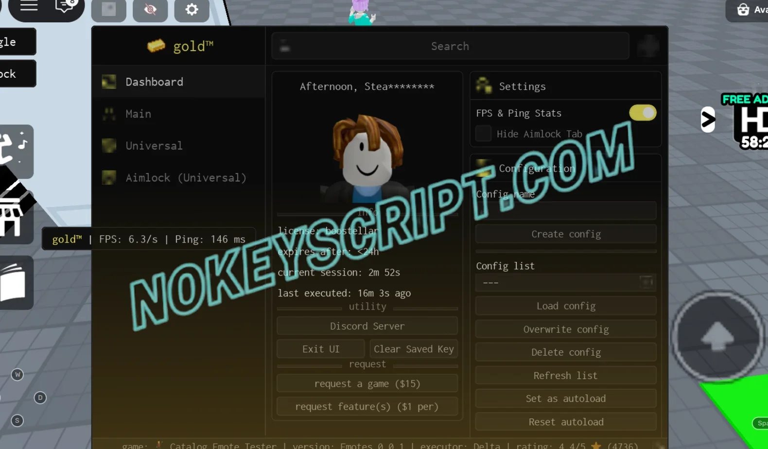 Catalog Emote Tester Script Gold Hub – Search for an Emote