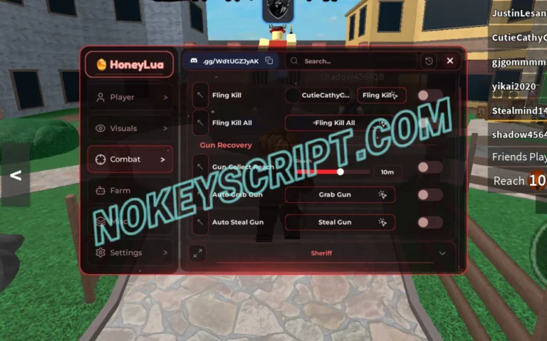 MM2 Script Honey Lua – Fling Kill, Silent Aim, Auto Farm