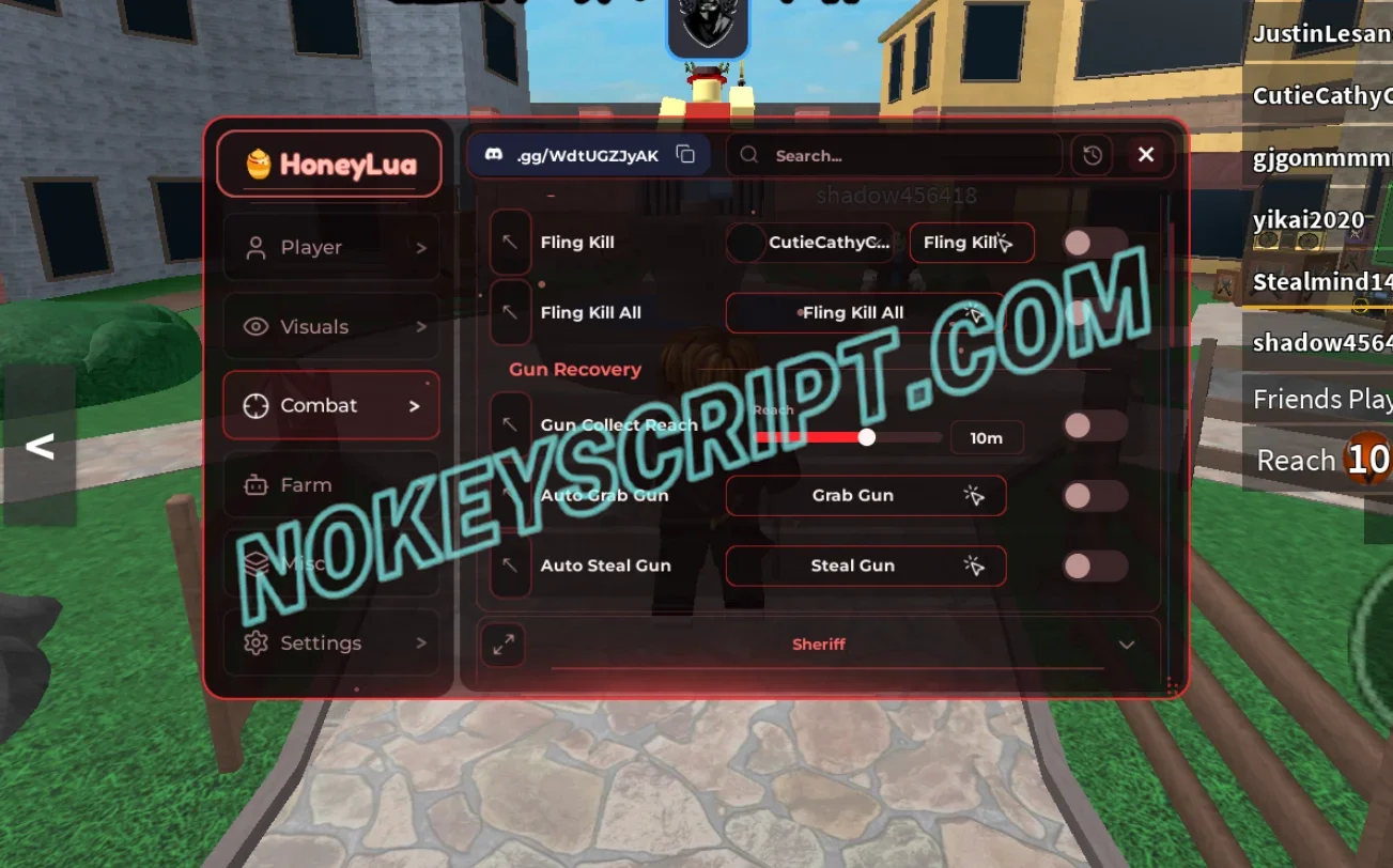 MM2 Script Honey Lua – Fling Kill, Silent Aim, Auto Farm