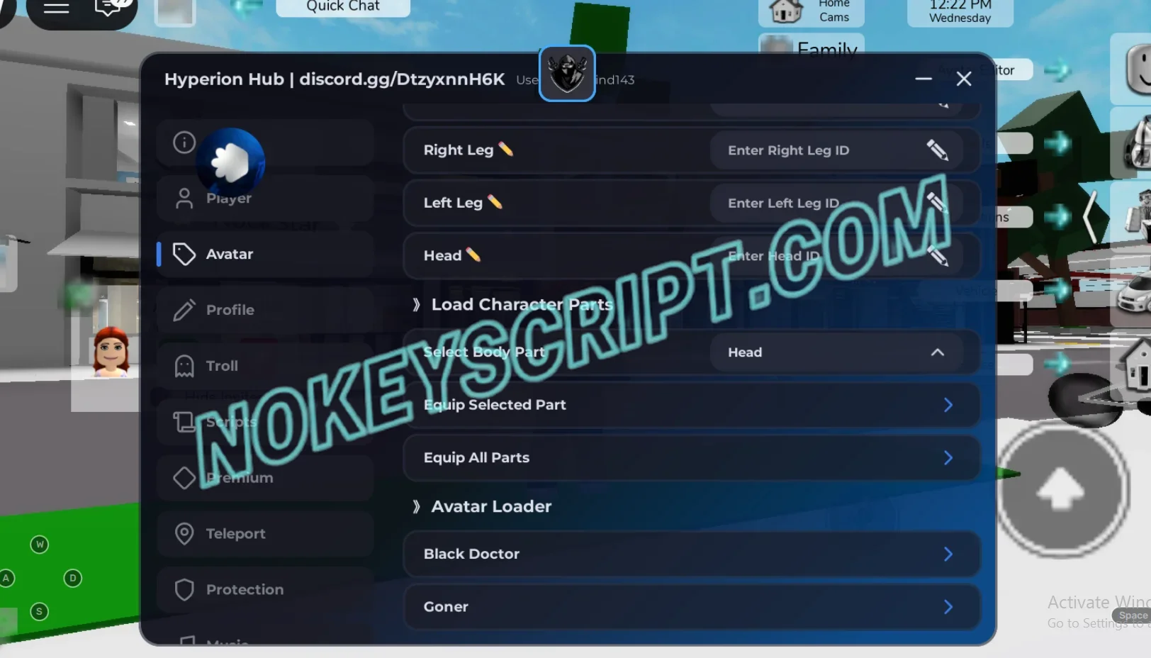 Brookhaven RP Script Hyperion Hub [No Key] – Character Editor