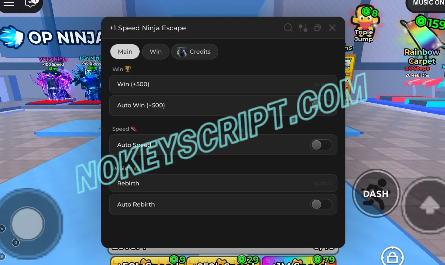 +1 Speed Ninja Escape Script KhSaeed90 Hub [NO-Key]