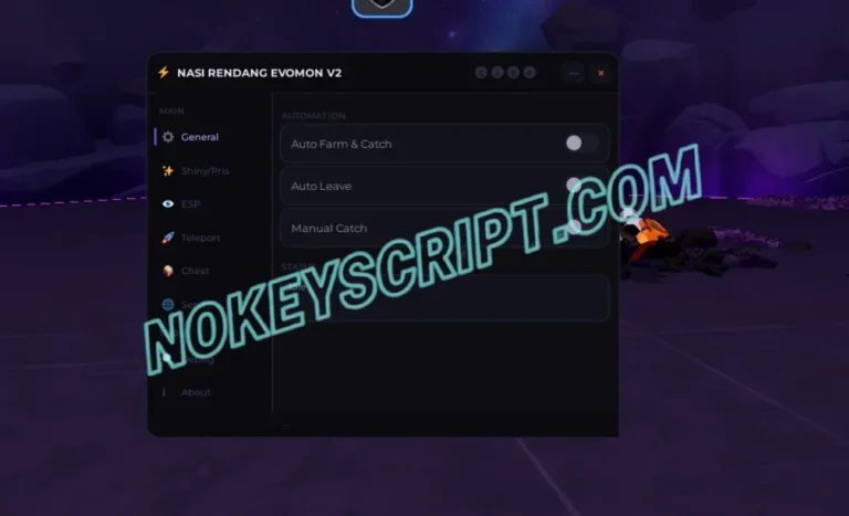 Evomon Script Nasi Rendang – Auto Farm, Auto Cash