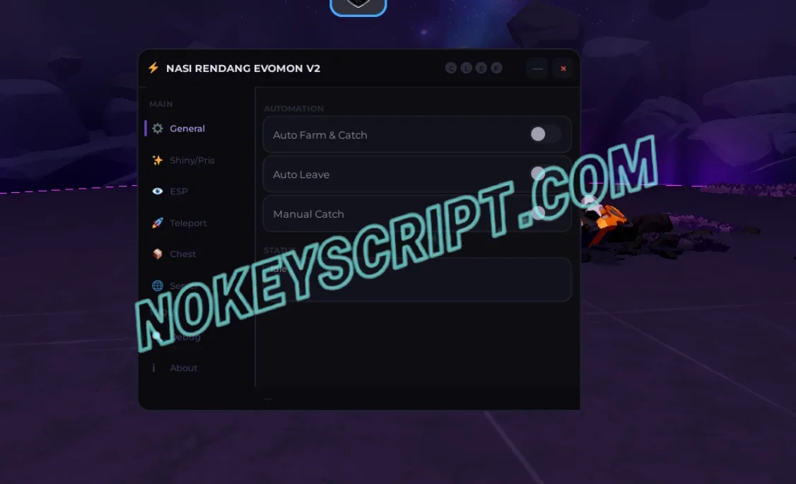 Evomon Script Nasi Rendang – Auto Farm, Auto Cash