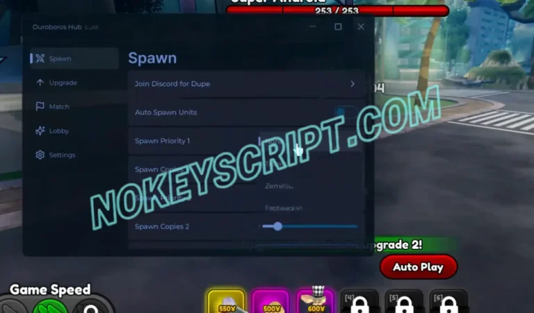 Anime Squadron Script Ouroboros Hub [No Key] – Auto Summon