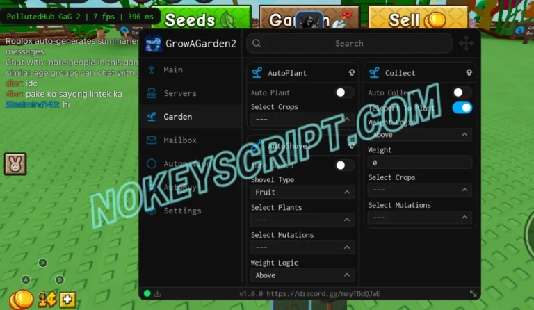 Grow A Garden 2 Script Polluted Hub [No Key] – Auto Plant,  Auto Shovel