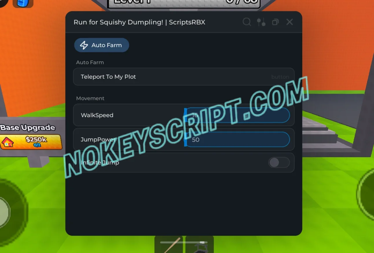 Run for Squishy Dumpling Script ScriptsRBX [No Key] – Auto Farm