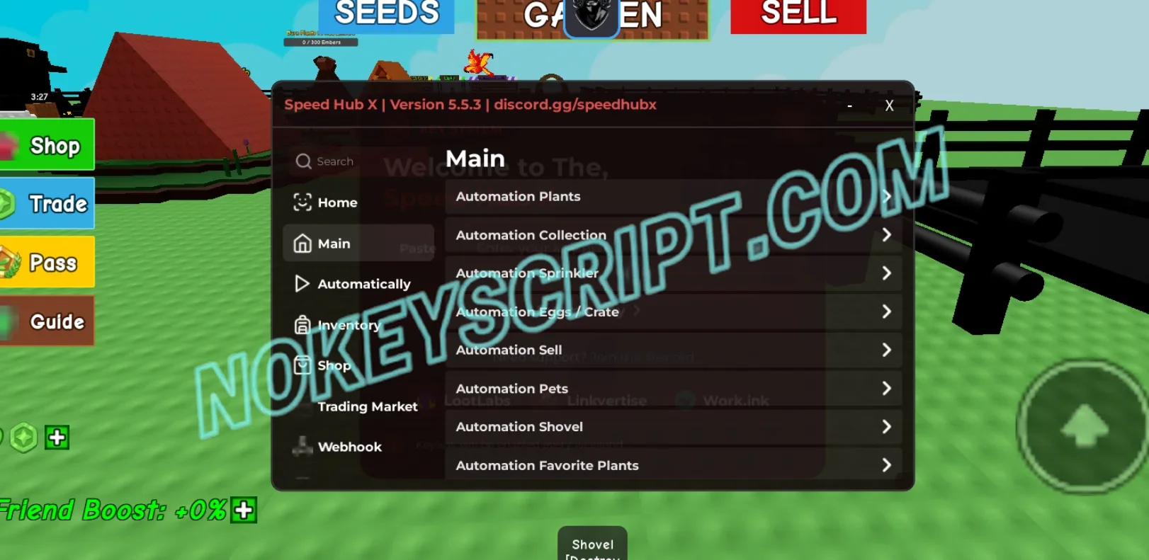 Gag 2 Script Speed Hub X – Auto Plants, Auto Pets