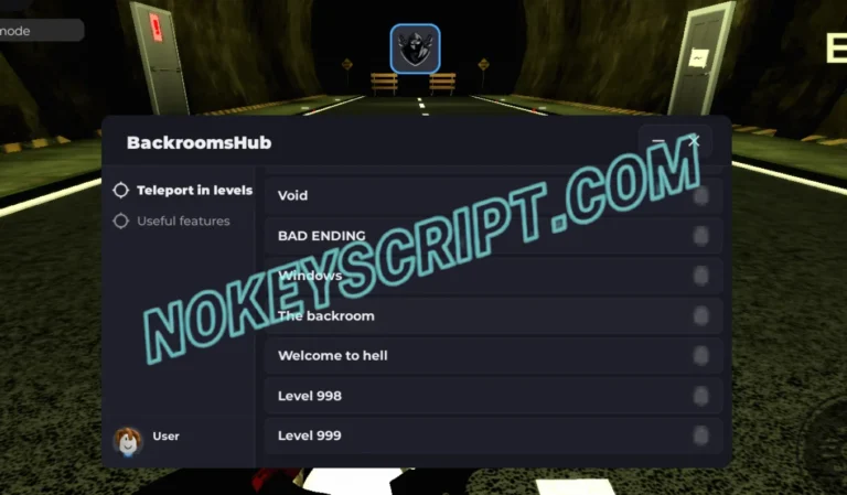 The Backrooms Hub Script [No Key] – Kill All NPCS, Godmode