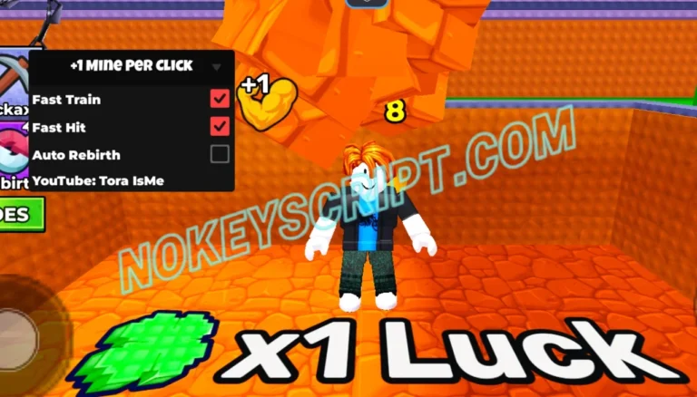 +1 Mine Per Click Script Tora IsMe [No Key] – Fast Hit