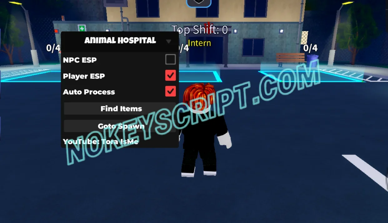 Animal Hospital Script Tora IsMe [No Key] – NPC ESP, Auto Process