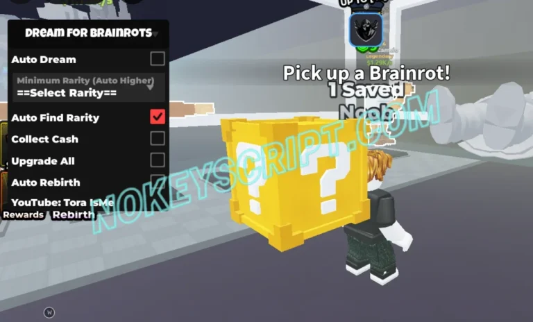 Dream for Brainrots Script Tora Isme [No Key] – Auto Dream